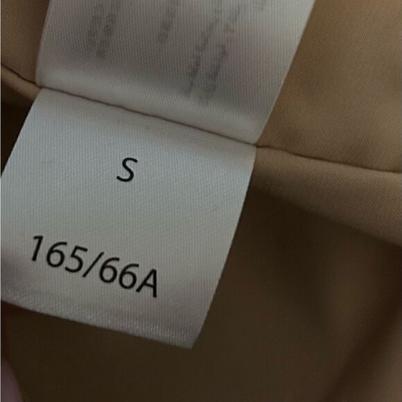 NEW Keepsake the Label Gold Champagne Closer Ruched Midi Skirt Size 4 - Picture 8 of 13